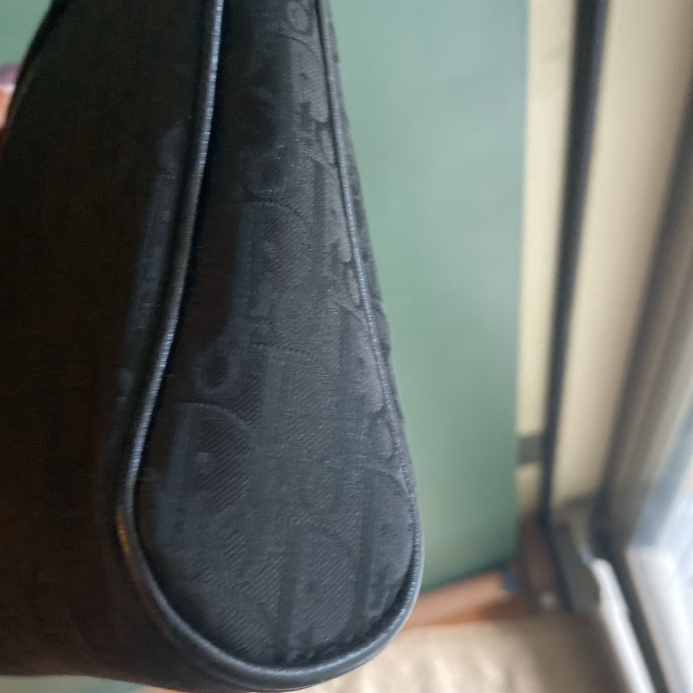 Dior Black Vintage Monogram Clutch and Keyholder EUC - Picture 6 of 16